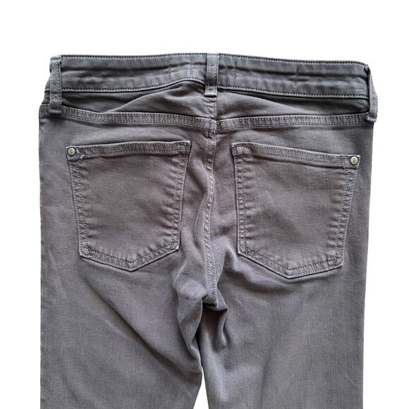 Pilcro and the Letterpress Jeans Womens' Size 25 STET Gray skinny Low Rise 1230 - Picture 13 of 14